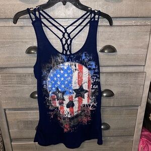 Patriotic Tank Top size small